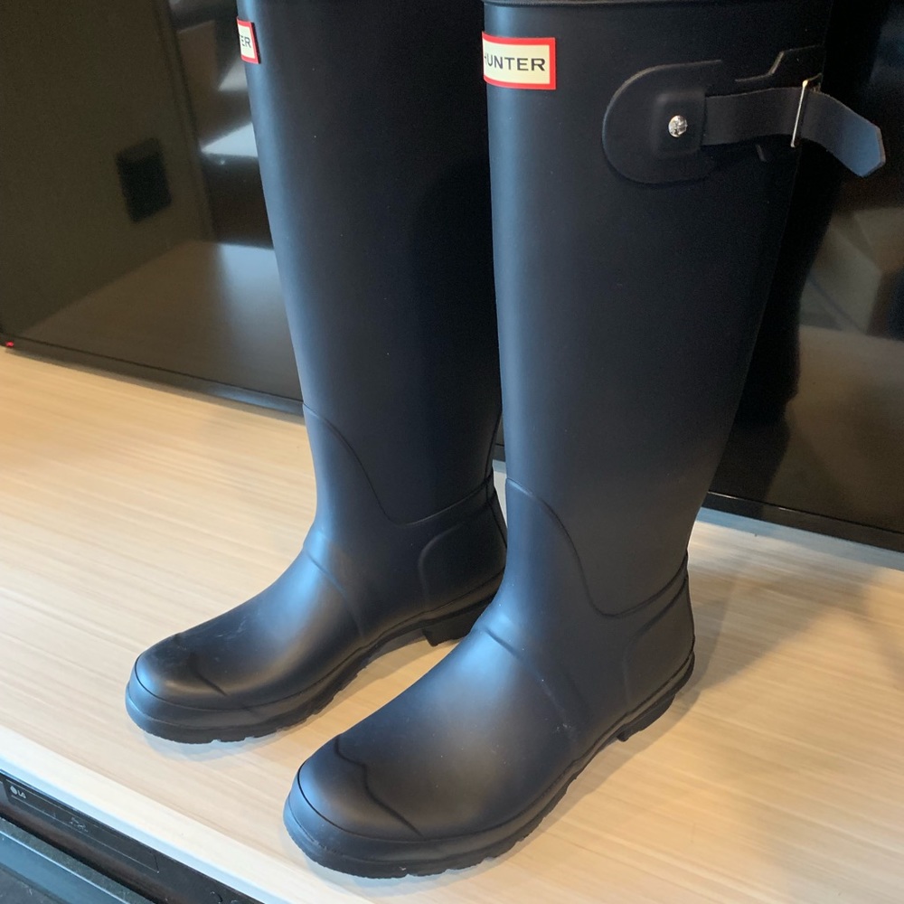 Hunter boots tall